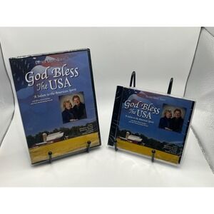Gaither Gospel Series God Bless The USA CD & DVD A Salute to the American Spirit